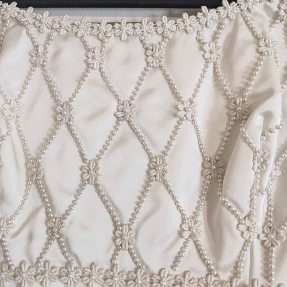Vintage Wedding Dress Pearl Choker